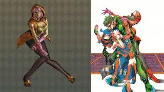 Mariah Color References - Jojo's Bizarre Adventure All Star Battle R