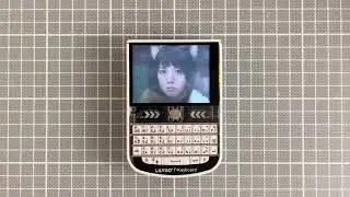 T-Deck playing MP3+MJPEG@30fps