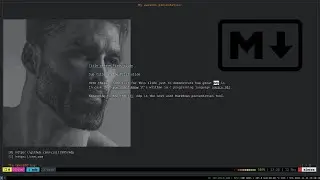 Create Markdown presentation in terminal with mdp