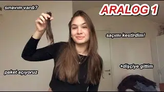 I HAD A HAIRCUT, Nişantaşı tours, unpacking, shopping... | ARALOG 1