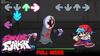 Friday Night Funkin' - VS ScrapeFace FULL WEEK + Cutscenes (FNF MODS  /Hard)