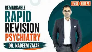 Psychiatry Rapid Revision: Remarkable Rapid Revision series FMGE and NEET PG