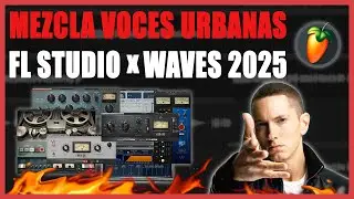 MEZCLA VOCES como PRO en FL STUDIO con PLUGINS WAVES (2024)