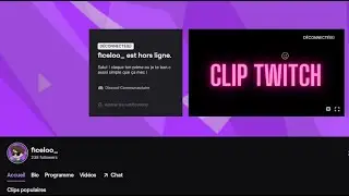 Clip et compilation des meilleurs moments de mon twitch !