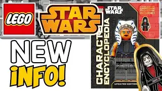 New LEGO Star Wars Book with EXCLUSIVE Emperor Palpatine Minifigure!