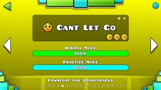 Cant Let Go - LVL 6 [ALL COINS] Geometry Dash