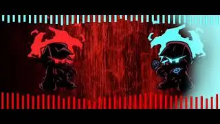 FNF Nightmare version (Red Bf Nightmare vs Blue Bf Nightmare) (Song ILLUSION)