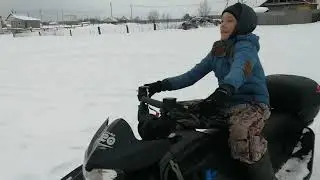 wind 320  работа снегохода без акумулятора.