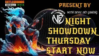 BGMI NIGHT SHOWDOWN MATCH IS LIVE | VECTOR ESPORT I DEVIL SKY GAMING #G4