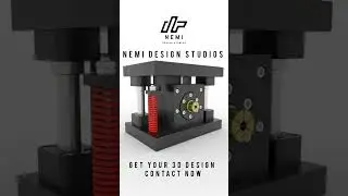 Pipe End Forming Die #3dmodeling and #animation | Get your idea designed | Contact Now #solidworks