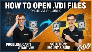 How to Open VDI Files (Oracle VM VirtualBox)