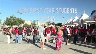 UNLV to start fall semester Monday with record breaking enrollment expected