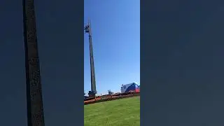 День пограничника в Парке Победы. Носят имперский флаг