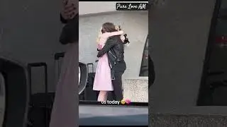 "In honor of pride month, here’s an airport reunion where everything goes right" #wlw #tiktok 🏳️‍🌈🌈