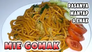 MIE GOMAK / MIE LIDI GORENG, RASANYA MANTAP & ENAK, AYO DICOBA... (RayRiz)
