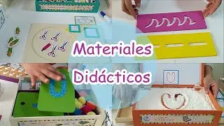 Material Didáctico Inspiración Montessori para Pre escolar de 2 a 5/ Atinktoys