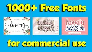 How to Get  Free Fonts for Commercial Use in 2023