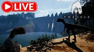 Playing The Isle Trying To Survive 280 Players