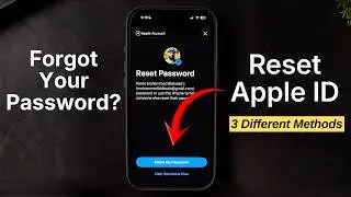 [2026] RESET Your Apple ID Password Without Recovery Email or Phone Number