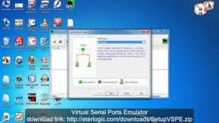 virtual serial port and proteus