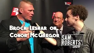 Brock Lesnar on Conor McGregor - What's the Haps? 