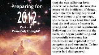Preparing for 2012 - (Part-3) - Power of thought