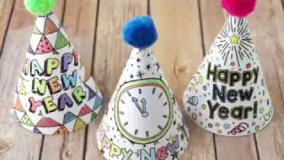 Printable New Year’s Eve Party Hats