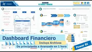 Dashboard Financiero  PYG en Power BI (Incluye Archivos) #powerbi