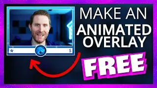 How to Make an ANIMATED Camera Overlay in Blender 2.8 for your Twitch Stream | StreamSchool