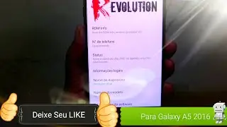 Revolution Rom V 3.0 p/ Galaxy A5 2016