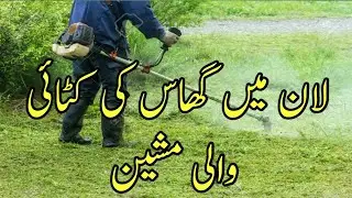 Garden Grass cutting machine || Grass cutting machine