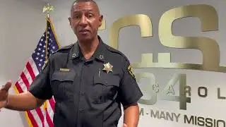 Sheriff Bobby Kimbrough Jr. talks about drones