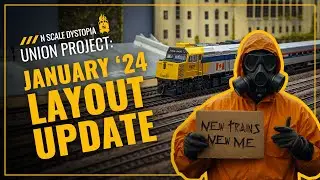 Layout Update January 2024 - New Trains, New Me!