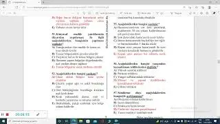 19 ARALIK 2021 TARİHİNDE YAPILAN 95. DÖNEM ÖZEL GÜVENLİK SORU ÇÖZÜMLERİ 4. BÖLÜM