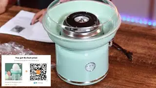 Unboxing the Portable Marshmallow Candy Machine - Sweet Treats at Home!
