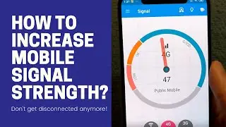 How To Improve Mobile Signal Strength? Increase Wireless Signal Strength At Home! Boost Cell Signal!