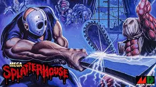Splatterhouse || 🪓🎃👻🍬🦇💀🧡- || Demo MegaDrive || 🎃👻🦇💀🧡