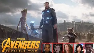 Reactors Reacting to THOR Joining the Fight | Avengers Infinity War