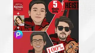 TENDING /MONEY HEIST LOGO/ IN MOBILE /MR ASHU GAMING