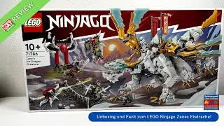 LEGO® NINJAGO® Zanes Eisdrache (71786) | Auspacken + Meinung zum neuen LEGO Drachen!