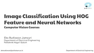 Computer vision - 6. Image Classification with HOG Feature and Neural Networks