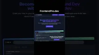 Websites where you can practice Frontend Development.