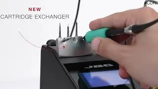 CDN highest-precision soldering station, offering maximum control working under the microscope.