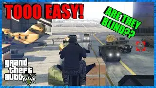 How Easily Pass a Whole Army? GTA 5 Super Dollar Deal first mission - Tracking Defice - World Record