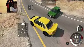 BeamNG drive Realistic (Are They?) Crashes + Replays Some Slo-Mo