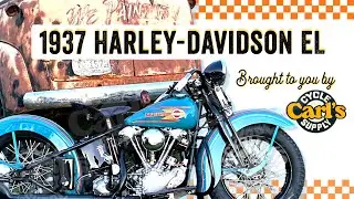 Check out this old 1937 Harley Davidson EL!!!