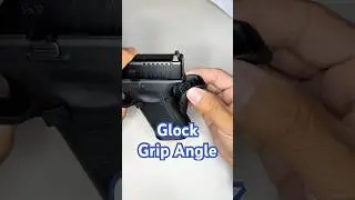 Fix the Glock grip angle with Kiral backstrap from Lok Grips 