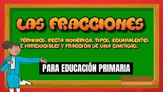 👨‍🏫 FRACCIONES: Términos, tipos, equivalentes, irreducibles fracción de una unidad [OPTIFUTURA]