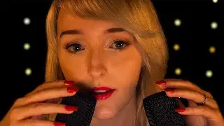 ASMR Slow Sensitive Whispers in the Dark 🌙 Ear to Ear Mic Attention