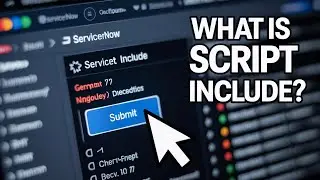 What is Script Include in ServiceNow? | Servicenow Platform Fundamentals